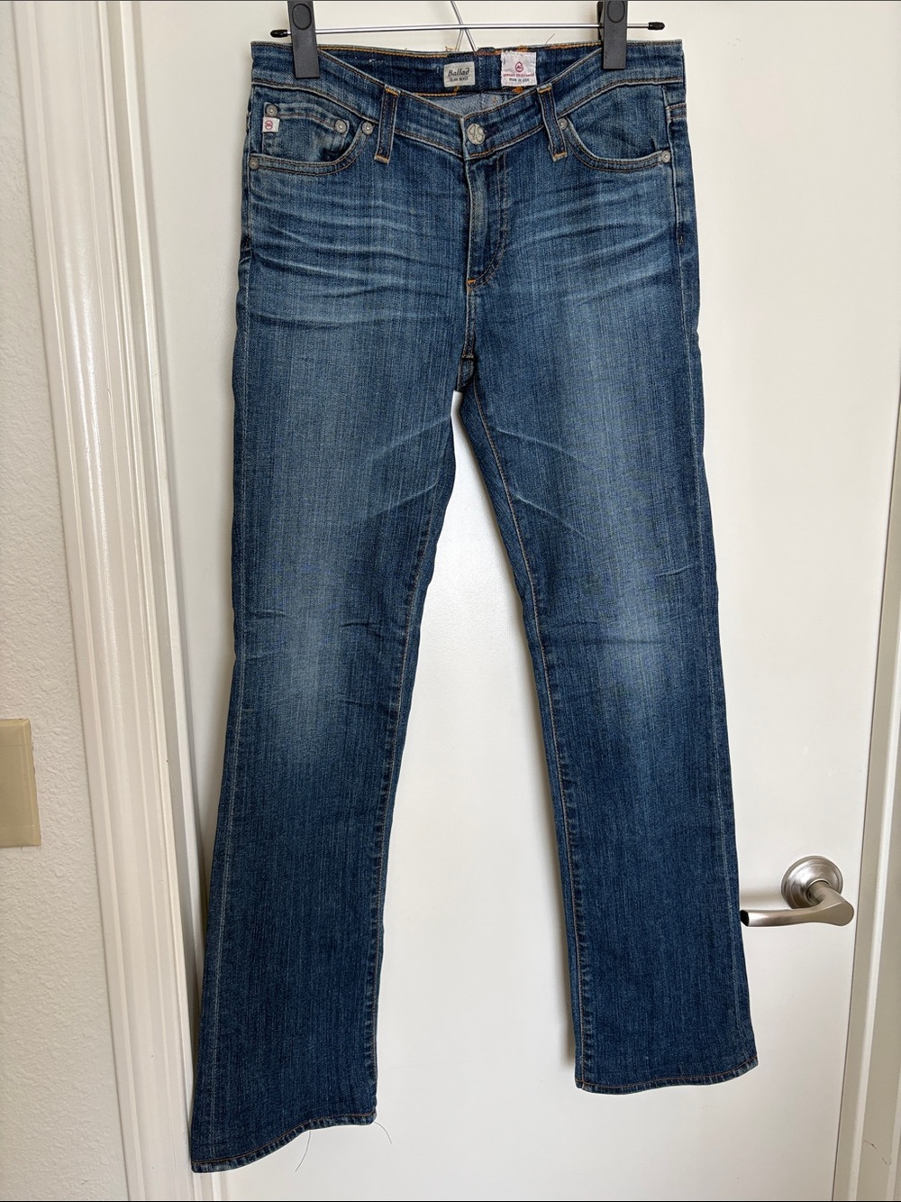 AG Adriano Goldschmied The Stevie Ankle Slim Boot Jeans - Size 28R